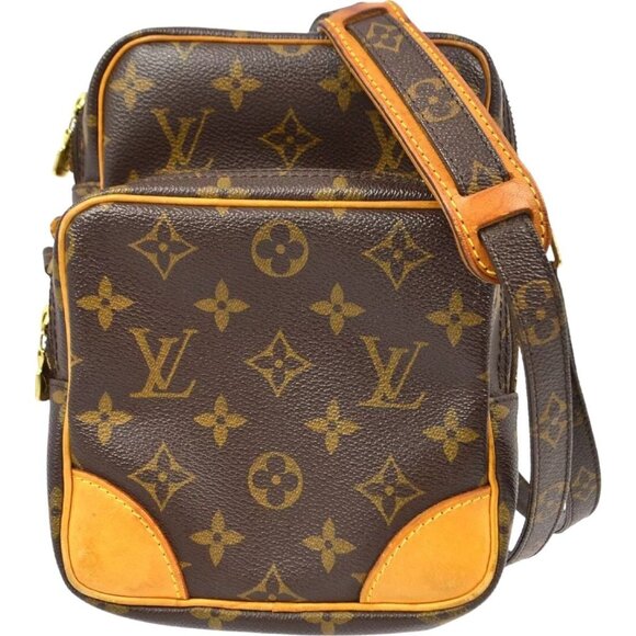 807282AM (G4) Louis Vuitton Crossbody Bag Amazone Brown Monogram - Picture 1 of 9